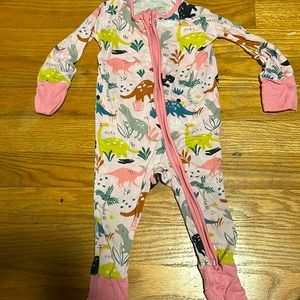 Little Sleepies limited edition pink dinosaurs